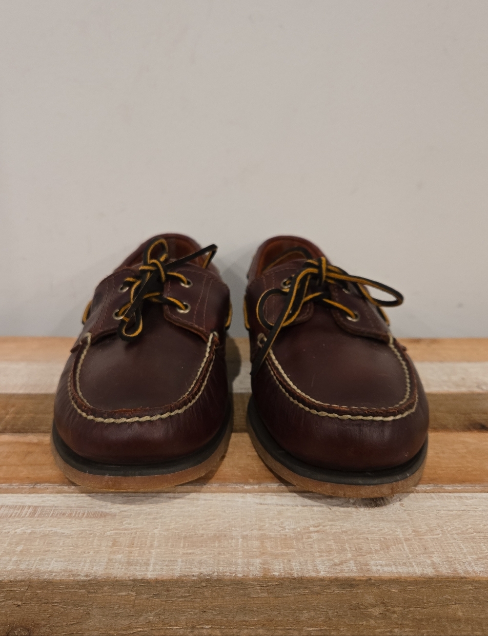 Timberland Classic 2 - Eye Boat Deck Loafers Men's Brown Shoes